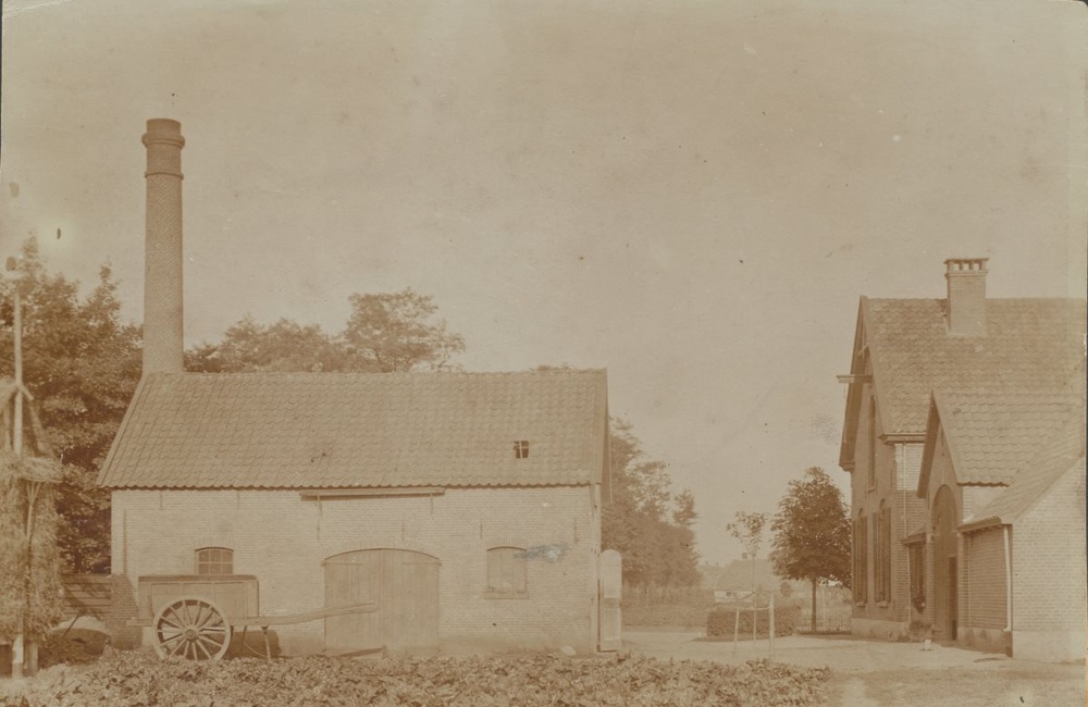 Achterzijde maalderij - ca. 1890