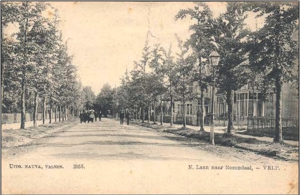 Laan naar Rozendaal rond 1910