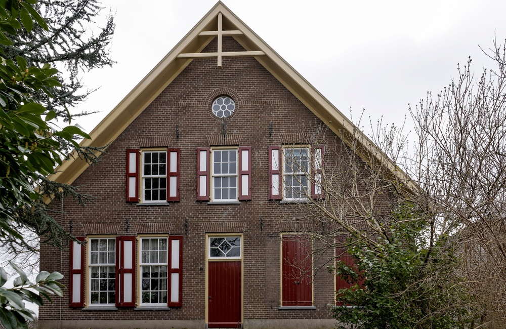 Voorgevel Hallehuisboerderij - 2016