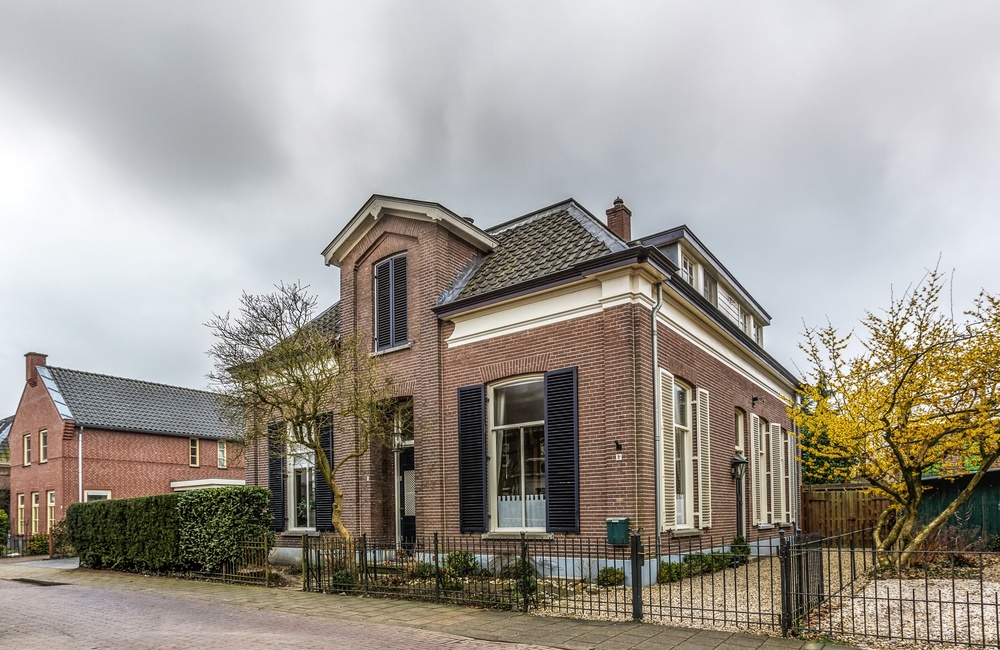 Voor- en rechterzijgevel – 2017
