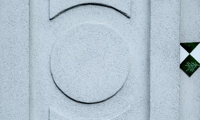 Detail ingangsportiek