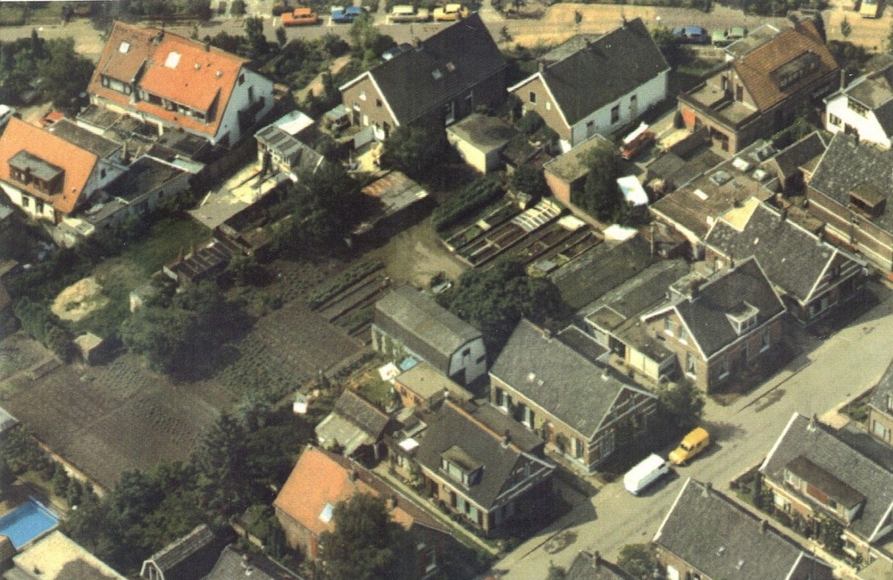 Plaats van de bloemisterij aan de Koningstraat