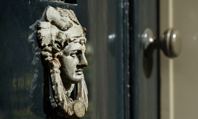 Detail ingang herenhuis