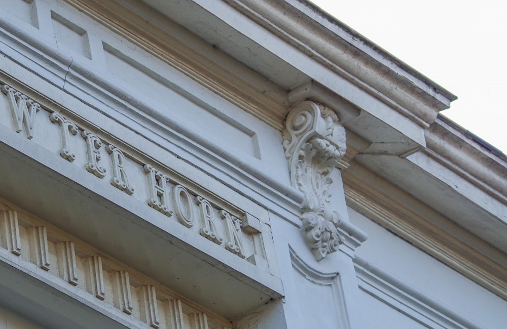 Detail voorgevel