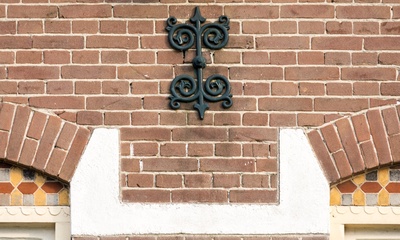Detail voorgevel woning