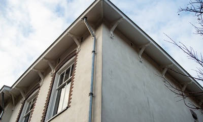 Detail voor -en zijgevel