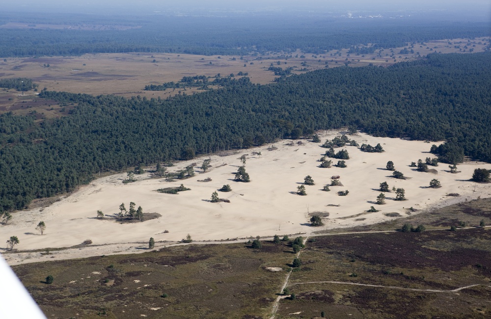 Luchtfoto Rozendaalse Veld