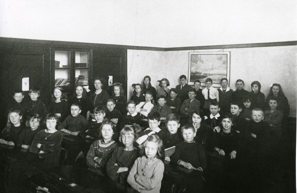 Klas in School I Vondellaan 1924