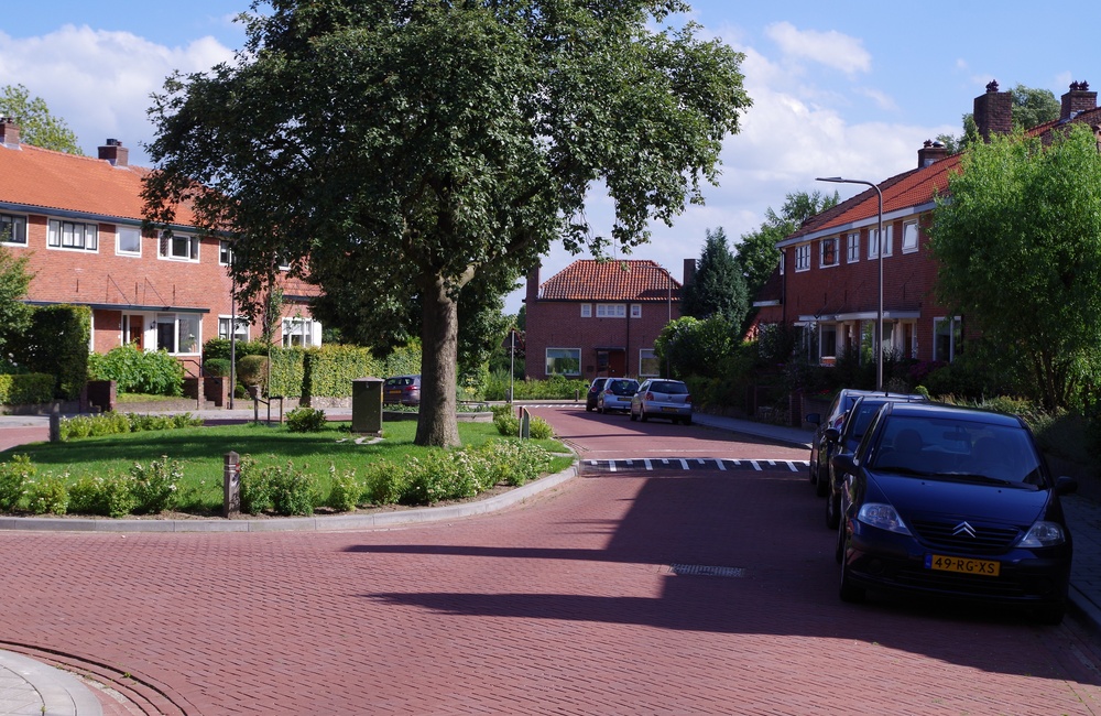 Egmondstraat naar het zuiden gezien