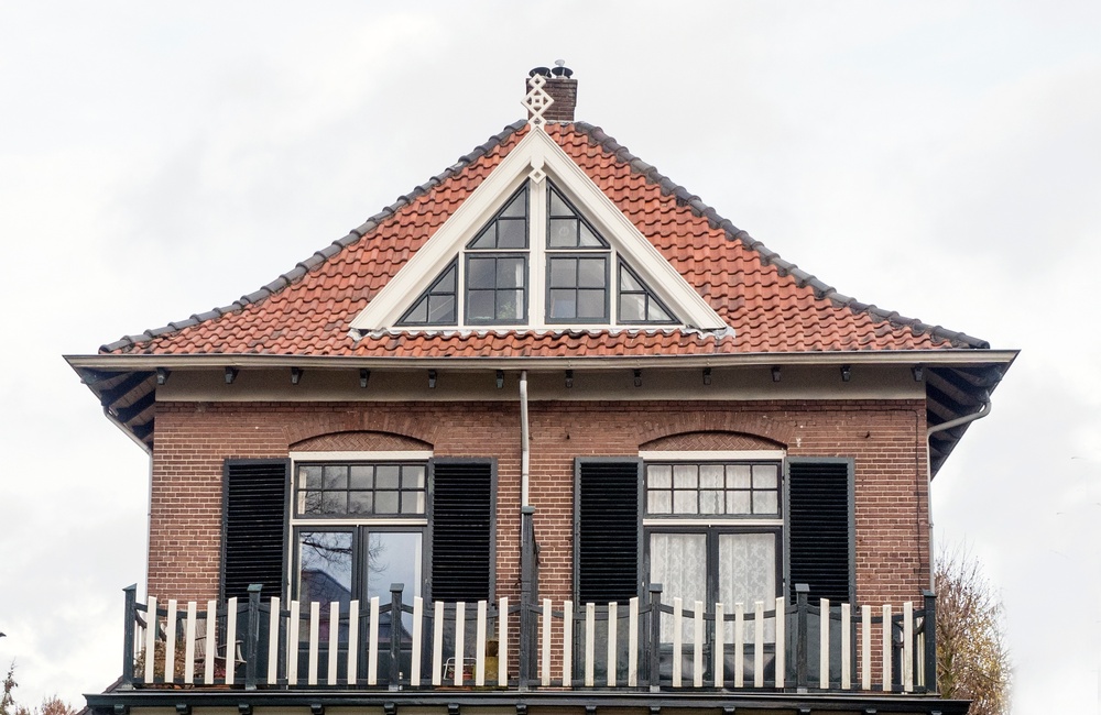 Dak met driehoekige dakkapel 2016