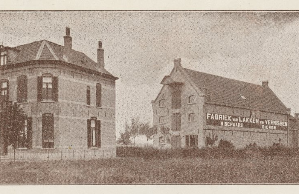 Molen, directeurswoning en lakfabriek - 189?