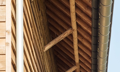 Detail schuur