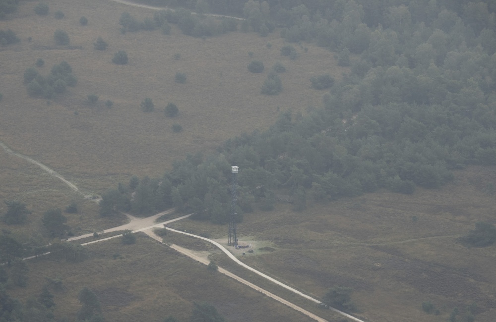 Luchtfoto bij de Brandtoren - 2020