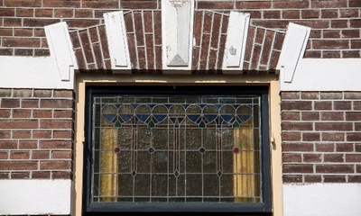 Deel venster herenhuis