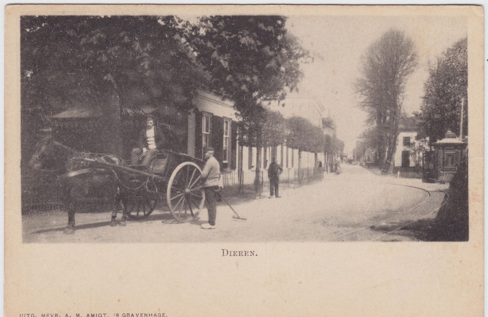 Links herberg De Croonprins - 1895-1900