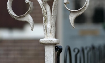 Hekwerk dubbel woonhuis