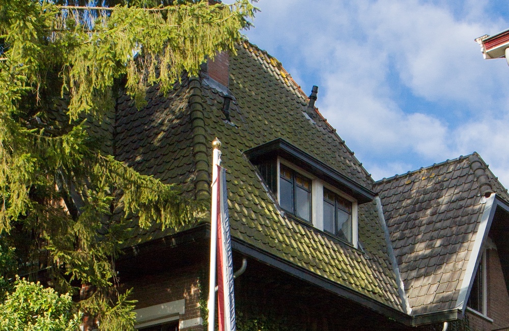 Voorgevel en linker zijgevel  - 2016