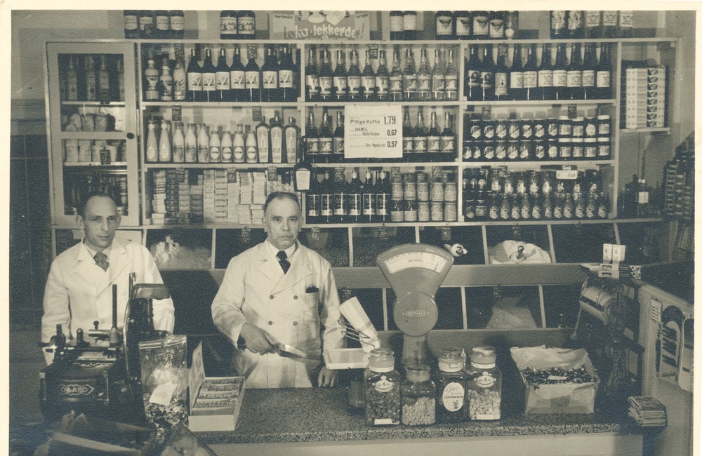 Kruidenierswinkel Stavast - ca 1955