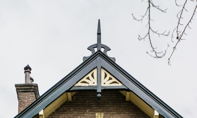 Sierspantje voorgevel