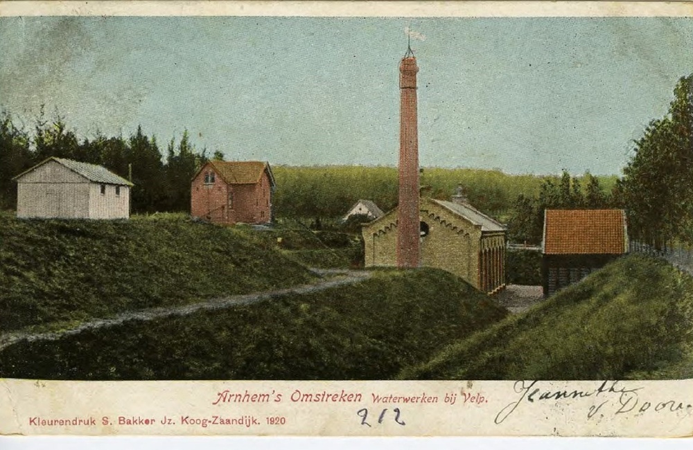 Oude situatie Pompstation ca 1900