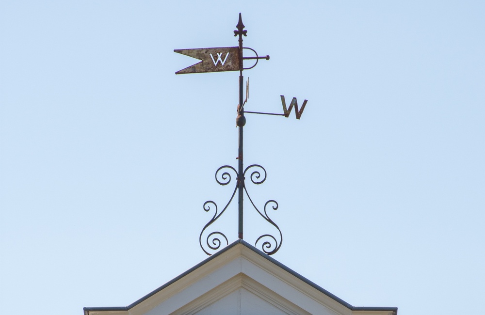 Dakkapel met smeedijzeren windhaan - 2016