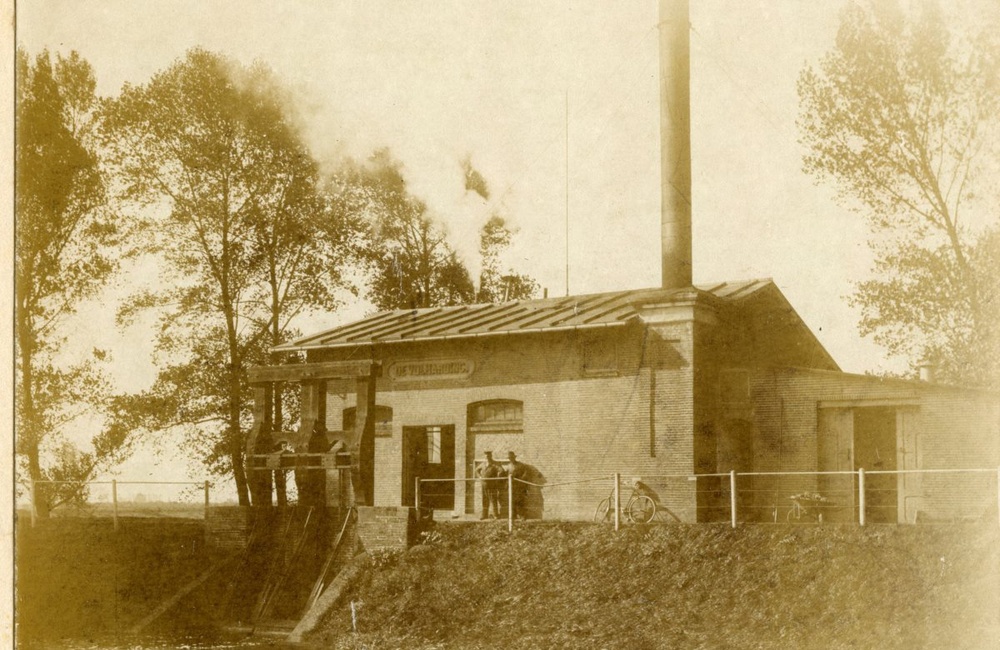 Oude gemaal De Volharding - 1900