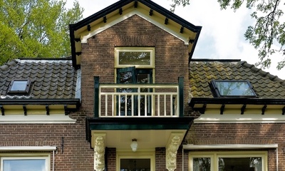 Detail achtergevel