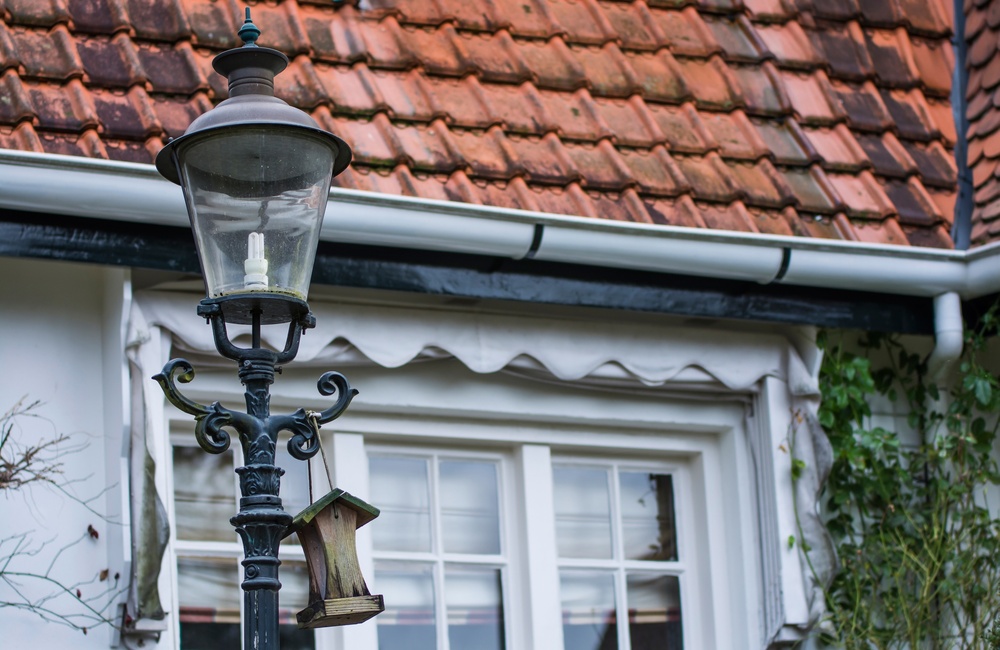 Detail voorgevel villa - 2016