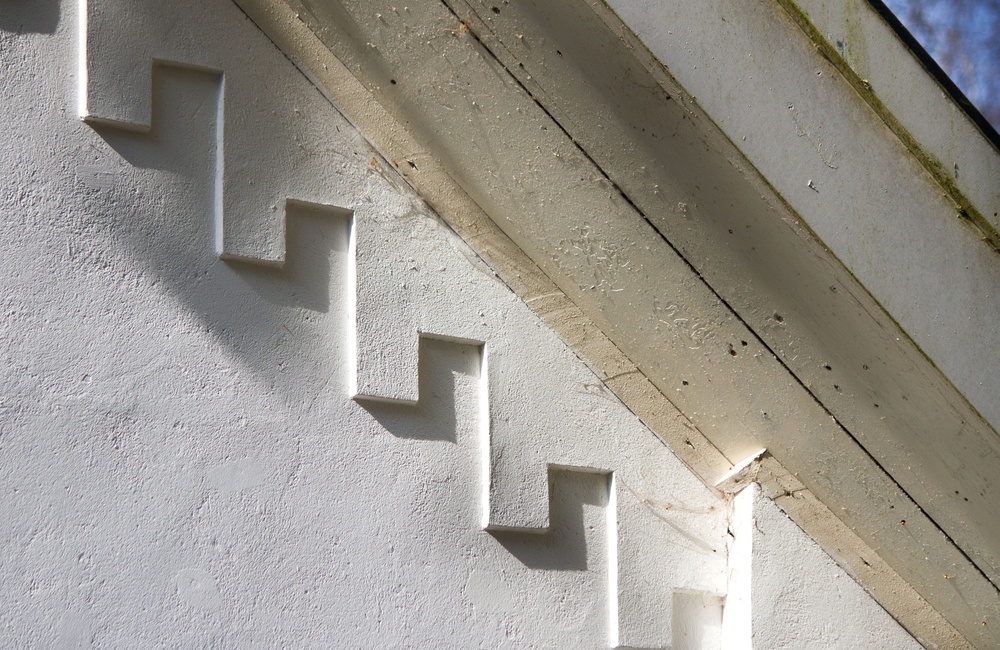 Detail voormalig postkantoor en woonhuis - 2016