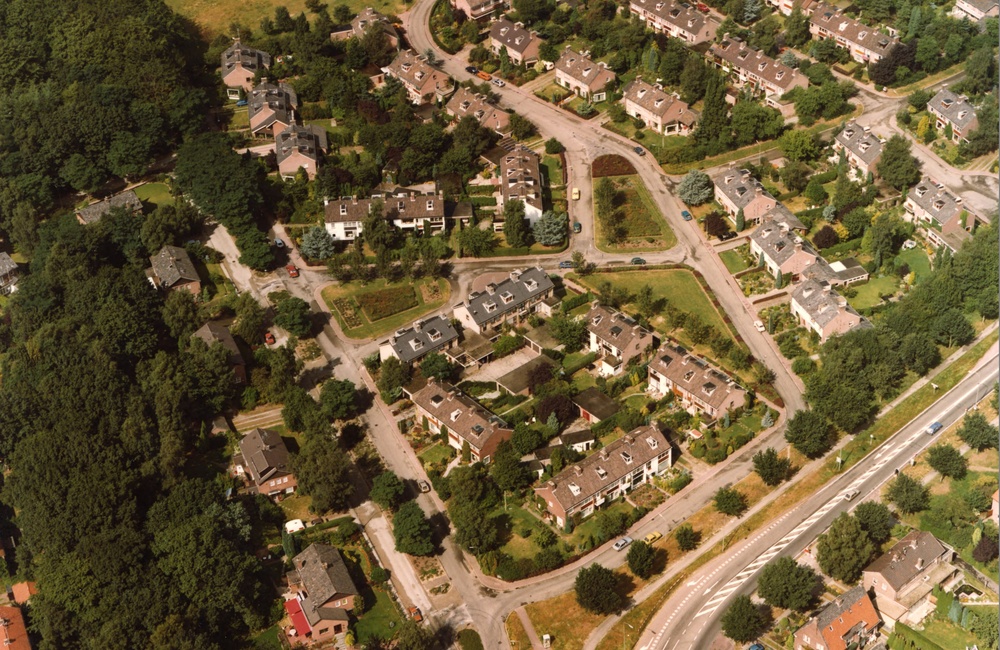 Zuidoosthoek van de wijk Kapellenberg