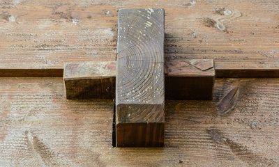 Detail schuur bij pand