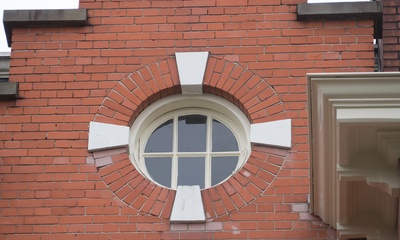 Detail voorgevel