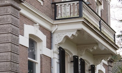 Detail zijgevel rechts