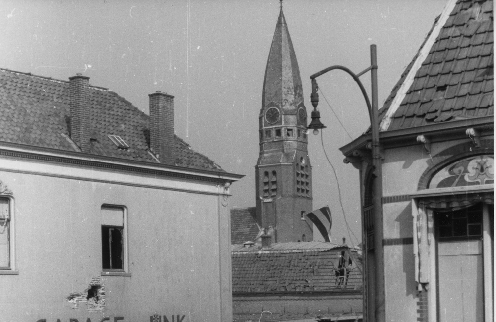 Parkstraat april 1945