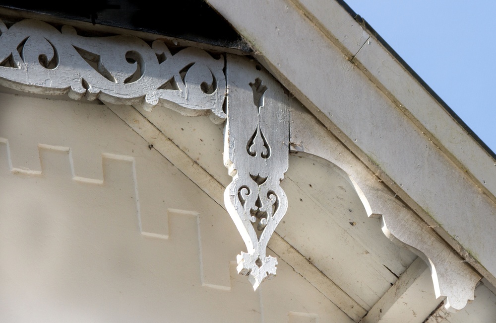 Detail voormalig postkantoor en woonhuis - 2016