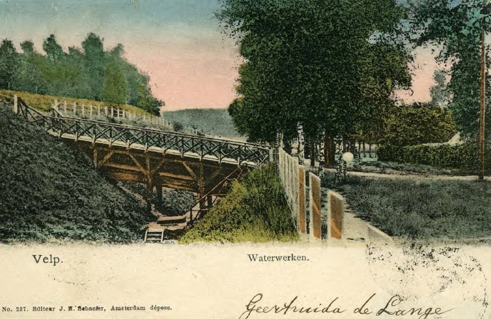 Dal Pinkenberg met waterwerken ca 1900