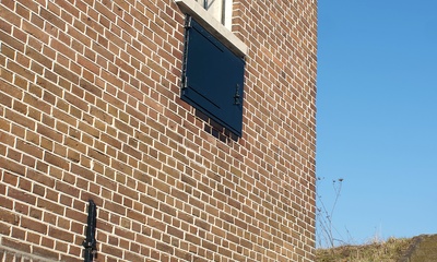 Detail achtergevel