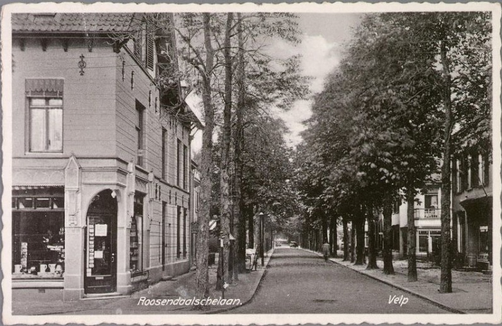 Rozendaalselaan rond 1935