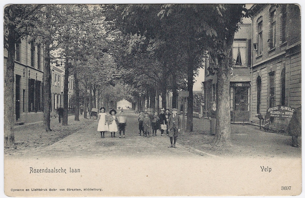 Rozendaalselaan nabij Hoofdstraat - 1910