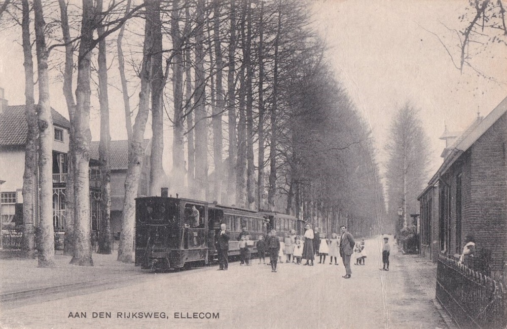 Tram in Ellecom - 1915