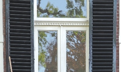Deel voorgevel villa