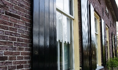 Deel voorgevel woning