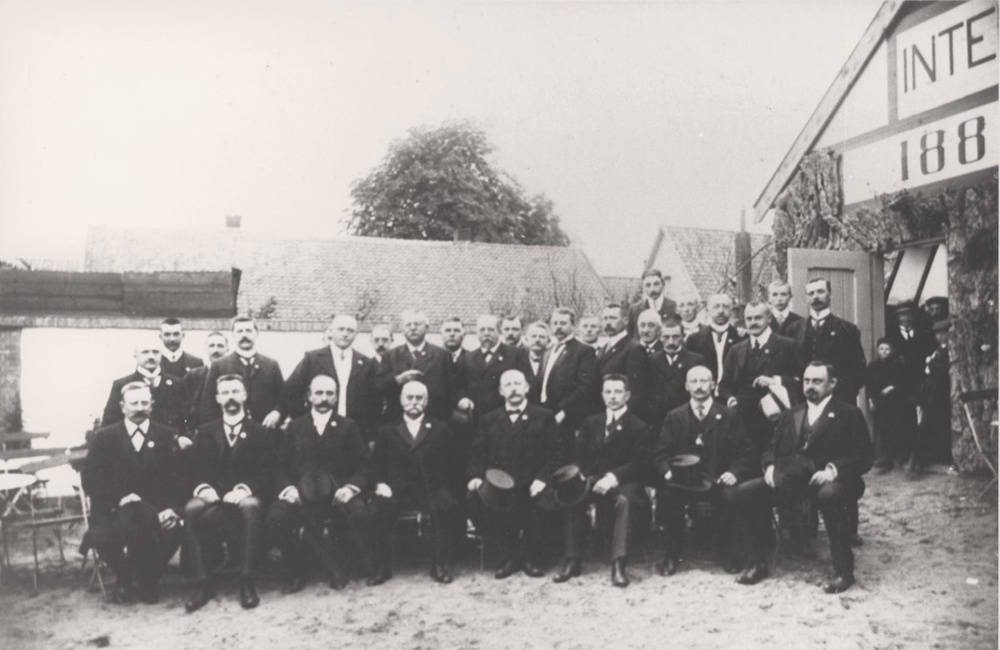 25-jarig bestaan kegelclub Dieren - 1911