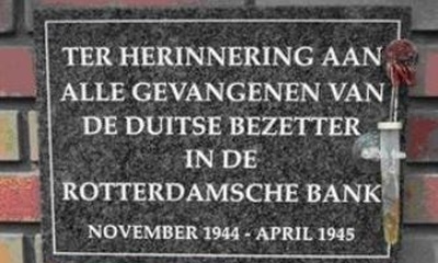 Plaquette WO II ABN-AMRO bank