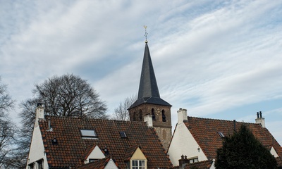Detail dak achterzijde