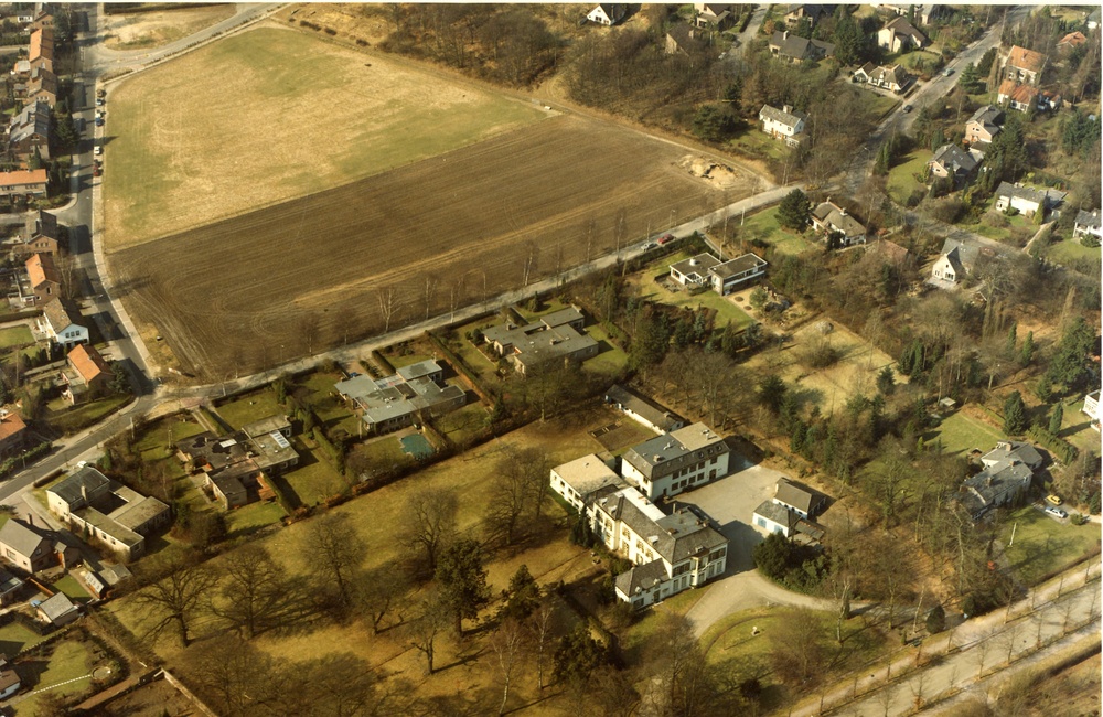 Zicht op de tuin van Klein Rosendael