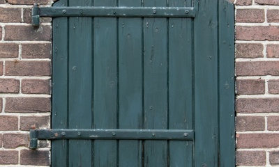 Detail gevel woonhuis
