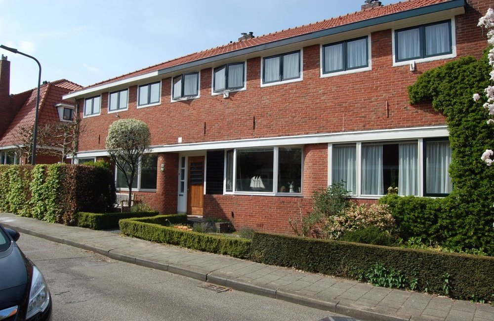 Torckstraat noordzijde: drie-onder-een-kap  - 2015