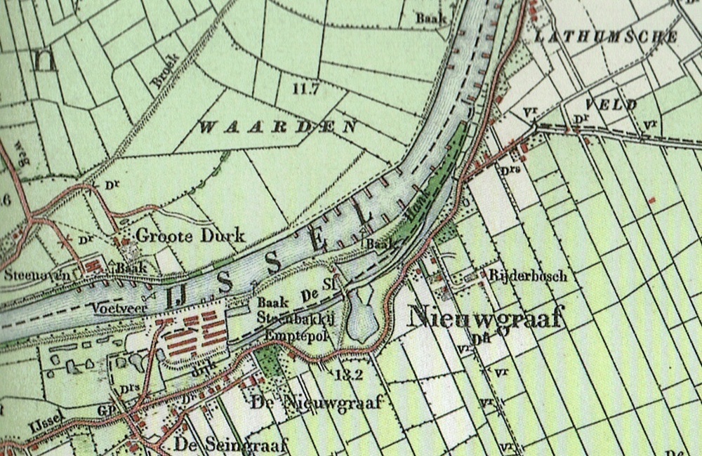 Topografische kaart 1905