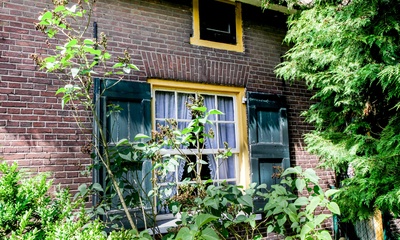 Deel voorgevel boerderij